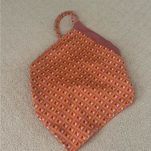 Zara Pink and Orange Cropped Top